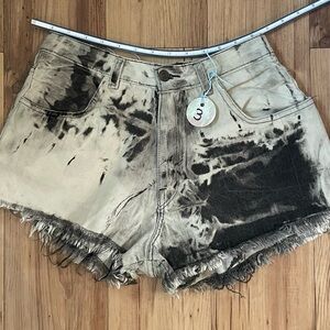 Stylish Women's Tie-Dye Shorts